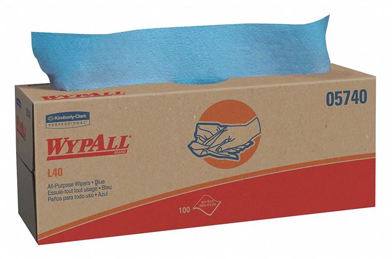 WYPALL L40 WIPERS POP-UP BOX BLUE - Flammable Storage Cabinets